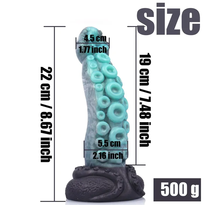 Male Sex Toys Octopus Tentacles Colorful Alien Male and Female Masturbator Lurevibe