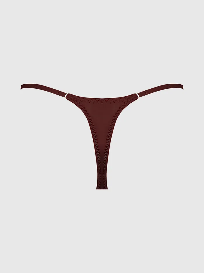 Petra Slider Side Satin Thong Fredericks of Hollywood Male Sex Toys Petra Slider Side Satin Thong Fredericks of Hollywood Male Sex Toys
