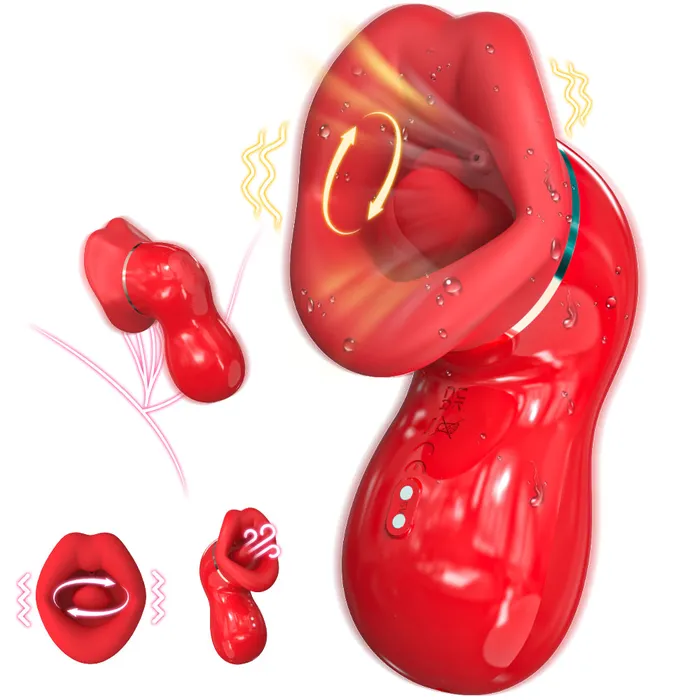 SHande SHande Sucking Tongue Licking Adult Vibrator 9 Modes Vibrator Vibrators