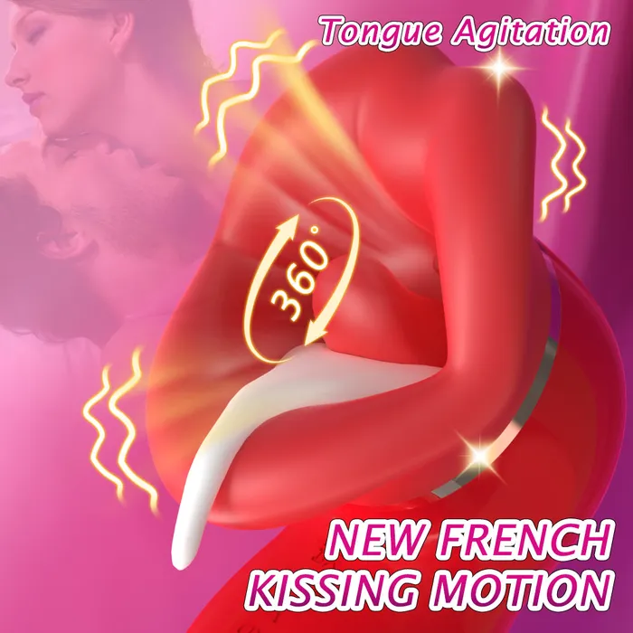 SHande SHande Sucking Tongue Licking Adult Vibrator 9 Modes Vibrator Vibrators