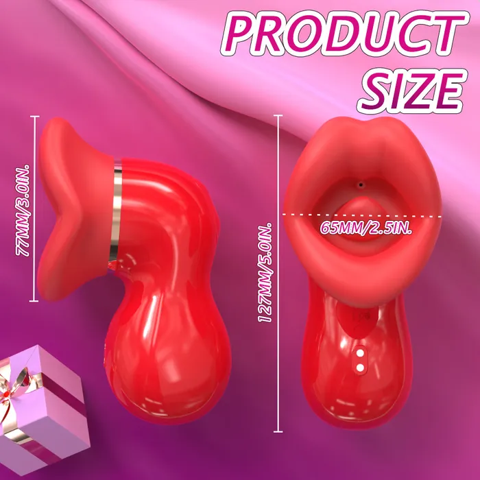 SHande SHande Sucking Tongue Licking Adult Vibrator 9 Modes Vibrator Vibrators