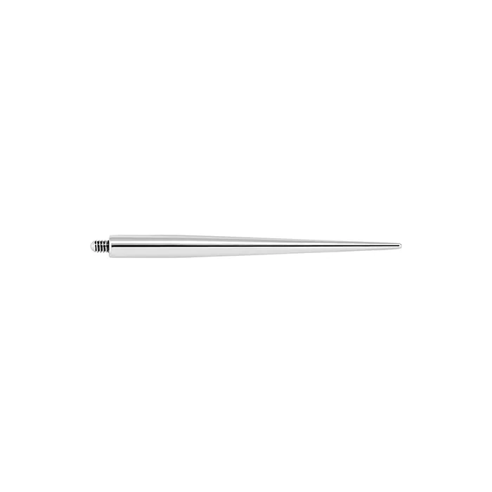 10g 1 inch Threaded Taper with 12mm Threading Pierced Tools Anal