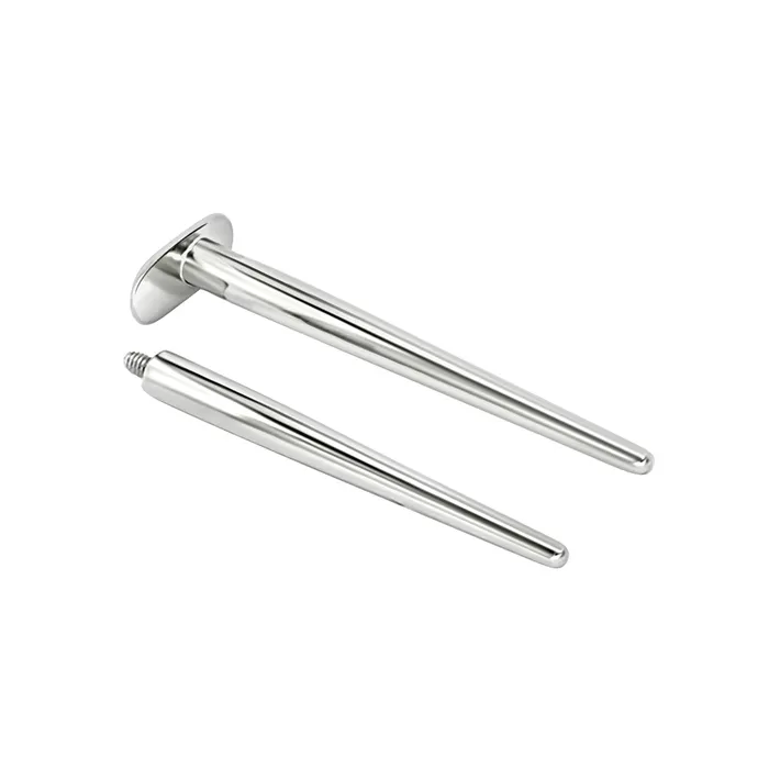 10g 1 inch Threaded Taper with 12mm Threading Pierced Tools Anal