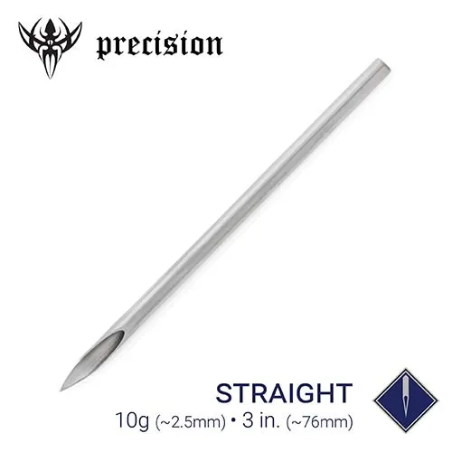 10g Sterilized 3 Body Piercing Needles Box of 50 Precision Needles Female Sex Toys