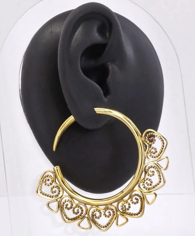 14g 4g Bronze Indonesian OTA Hoop Earrings Price Per 2 Elementals Organics Vibrators