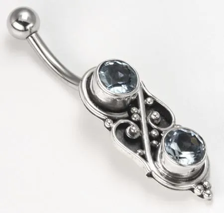 14g 716 Majestic Indonesian Pierced Belly Rings Painful Pleasures Vibrators