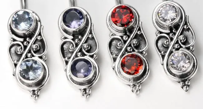 14g 716 Majestic Indonesian Pierced Belly Rings Painful Pleasures Vibrators