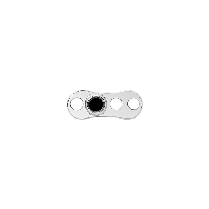 14g Steel Dermal Anchor with 2mm or 25mm Rise and 3Hole Base Price Per 1 Painful Pleasures Male Sex Toys