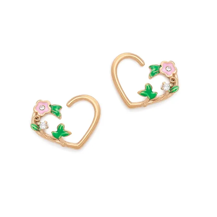16g Floral Vine PVD Gold Bendable Heart Ear Jewelry Price Per 2 Painful Pleasures Vibrators 16g Floral Vine PVD Gold Bendable Heart Ear Jewelry Price Per 2 Painful Pleasures Vibrators