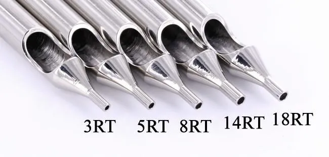 4 Precision Round Tattoo Tip Tip Tube Set Up Precision Anal
