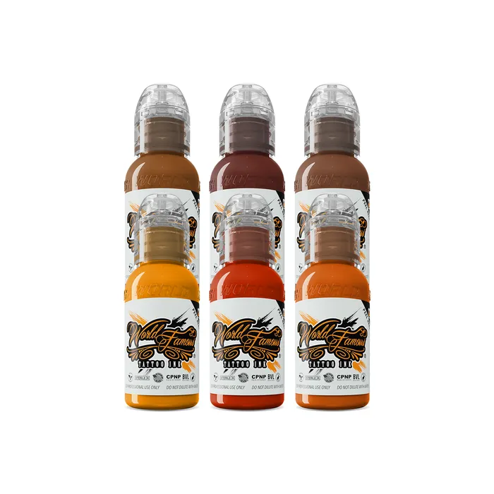 6 bottle Maks Bricktone Set World Famous Tattoo Ink Pick Size World Famous Male Sex Toys 6 bottle Maks Bricktone Set World Famous Tattoo Ink Pick Size World Famous Male Sex Toys