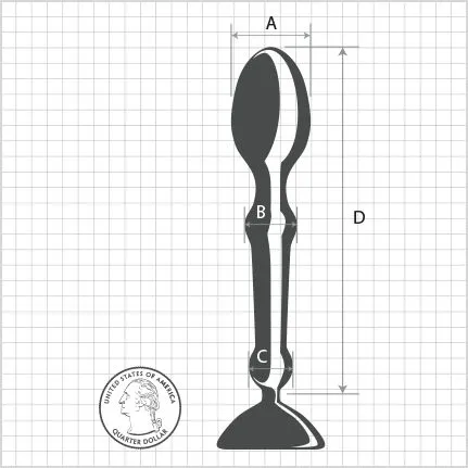 Anal Aneros Tempo Stainless Steel Anal Stimulator Aneros