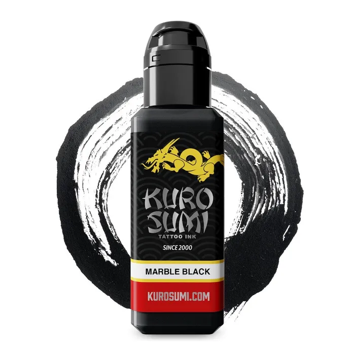 Anal Kuro Sumi Marble Black Kuro Sumi Tattoo Ink Pick Size