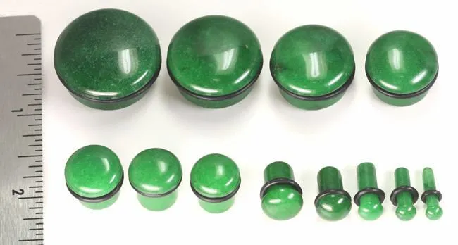 Anal Painful Pleasures Deep Green Stone Plug Price Per 1