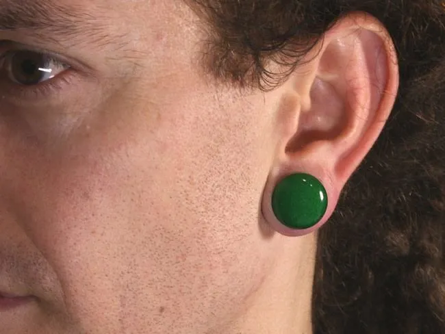Anal Painful Pleasures Deep Green Stone Plug Price Per 1
