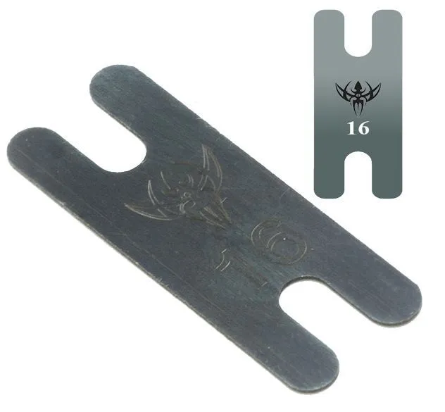 Anal Precision 016 Thick Blue Carbon Steel Back Spring