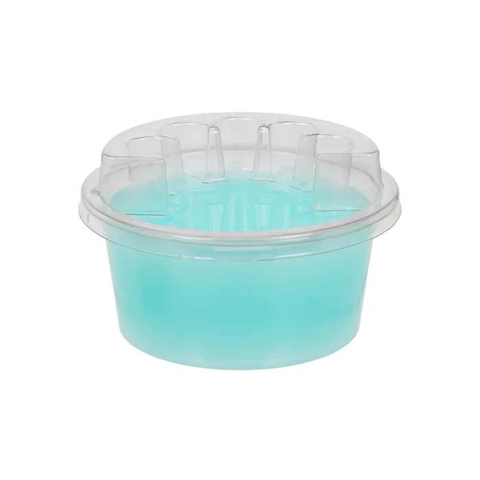 Anal Saferly Saferly Cartridge Cups Box of 50 Rinse Cups 50 Cartridge Holder Lids