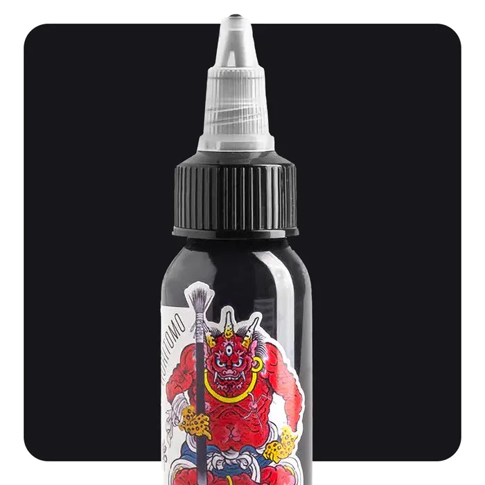 Anal Solid Ink Horitomo Fudo Blue Black Solid Ink 1oz Bottle