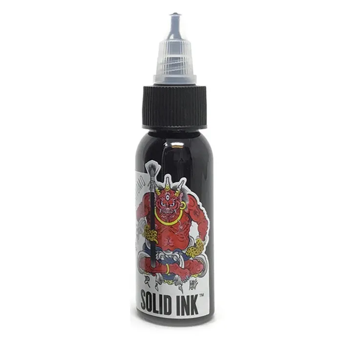 Anal Solid Ink Horitomo Fudo Blue Black Solid Ink 1oz Bottle
