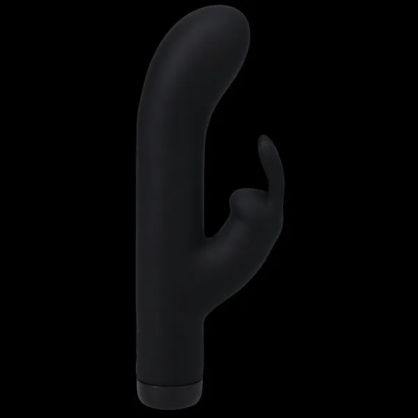 Beginner Black Rabbit Vibrator In a Bag Doc Johnson Female Sex Toys