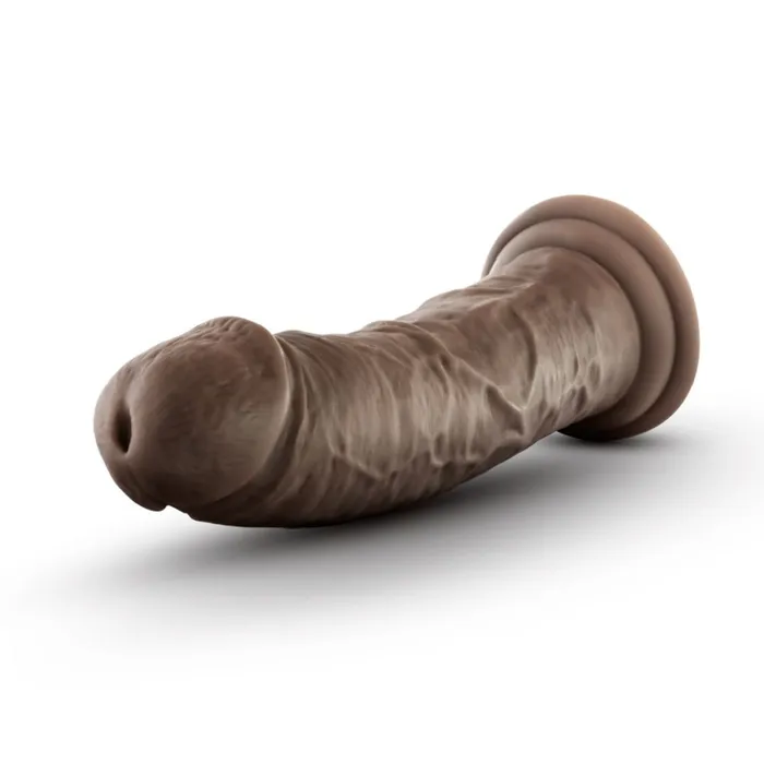 Blush Anal Dr Shepherd Long Thick 8 Inch Silicone Dildo Chocolate