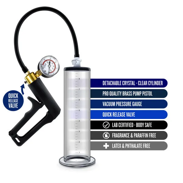 Blush Male Sex Toys Performance VX7 Vacuum Penis Pump