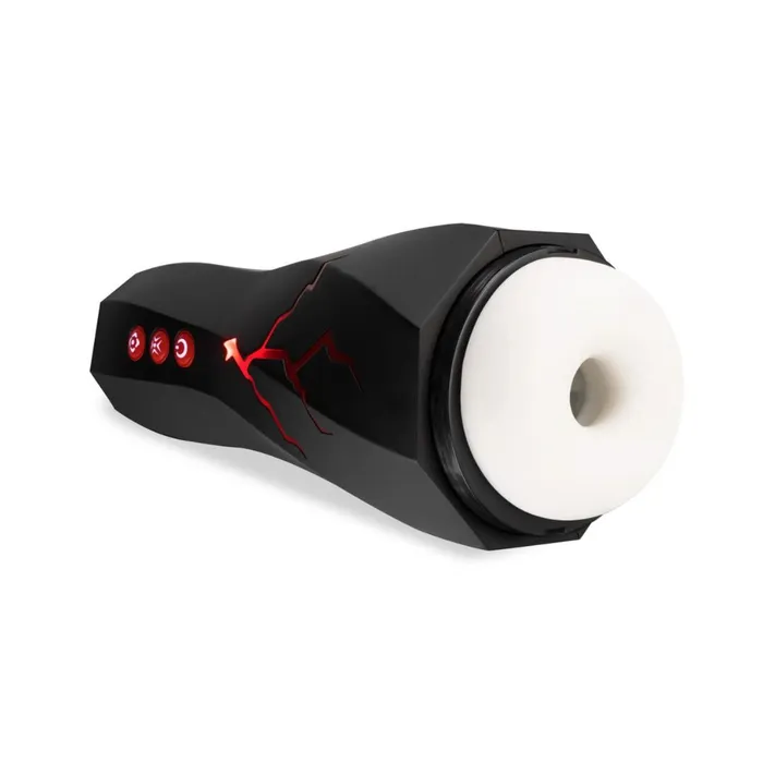 Blush Male Sex Toys Storm Sucking Moaning Vibrating Masturbator with Headphones