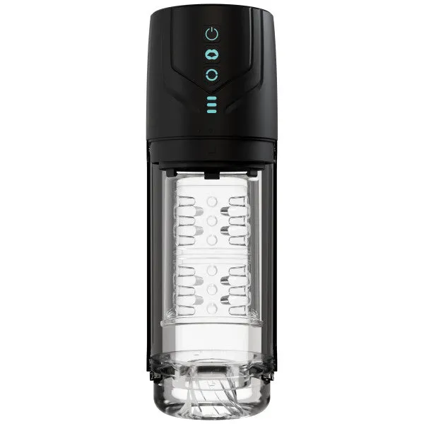 Blush Male Sex Toys Whirlwind Pro Rotating Sucking Automatic Stroker