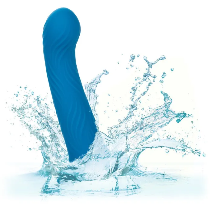 CalExotics Female Sex Toys Wave Rider Ripple First Time GSpot and Prostate Silicone Dildo