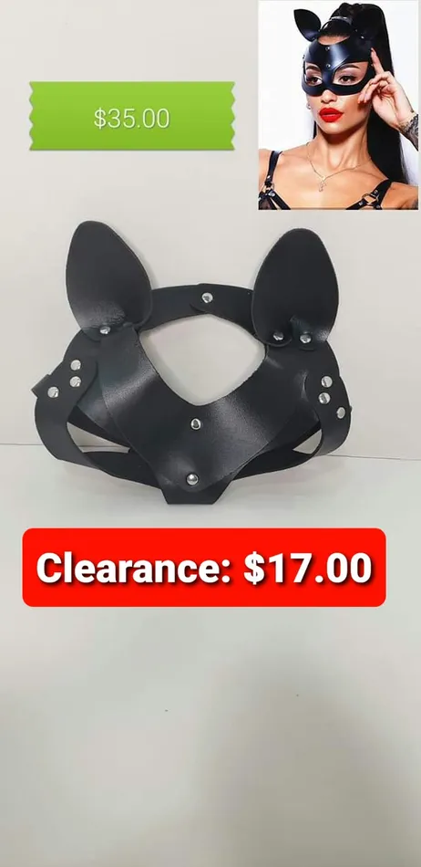Cat Mask Pleasher Spot Vibrators