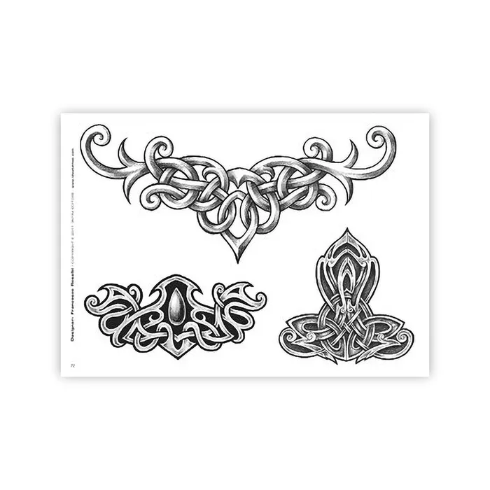 CelticViking Style Tattoo Professionist Softcover Book 3ntini Vibrators