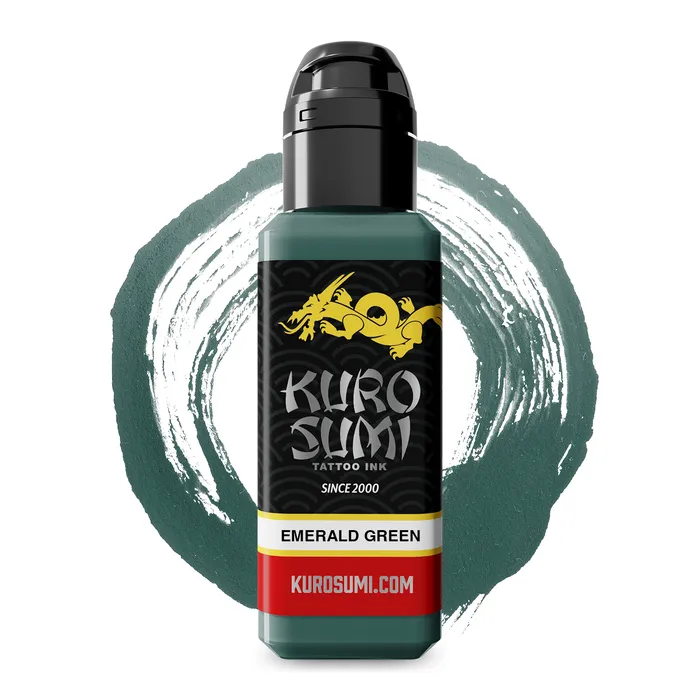 Chen Jie Watercolor Set Kuro Sumi Tattoo Ink 6 15oz Bottles Kuro Sumi Anal