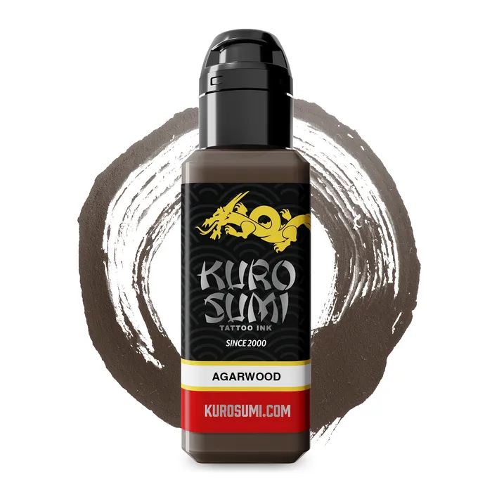 Chen Jie Watercolor Set Kuro Sumi Tattoo Ink 6 15oz Bottles Kuro Sumi Anal
