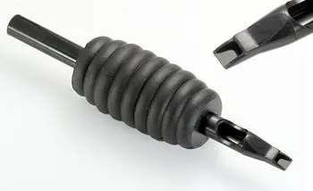 Classic Tube Grip Sets 34 Black Disposable Grip Box of 25 Precision Male Sex Toys