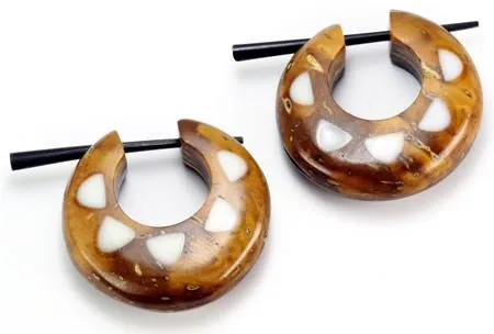 Coconut Shell Cheaters CS 11 Stirrups Natural Body Jewelry Price Per 2 Elementals Organics Female Sex Toys Coconut Shell Cheaters CS 11 Stirrups Natural Body Jewelry Price Per 2 Elementals Organics Female Sex Toys