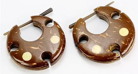 Coconut Shell Cheaters CS 4 Stirrups Natural Body Jewelry Price Per 2 Elementals Organics Female Sex Toys Coconut Shell Cheaters CS 4 Stirrups Natural Body Jewelry Price Per 2 Elementals Organics Female Sex Toys