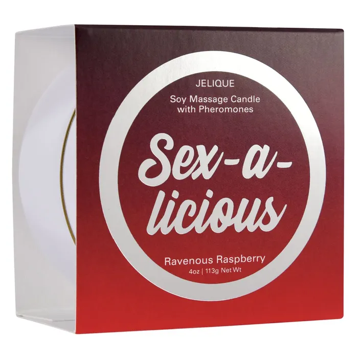 Couples Classic Brands SexALicious Pheromone Massage Candle Raspberry Scent