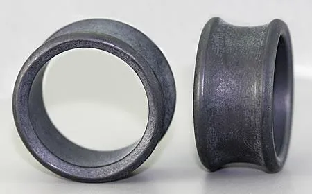 Couples Painful Pleasures NYLON Charcoal Double Flare Tunnels from 0g up to 278 Price Per 1