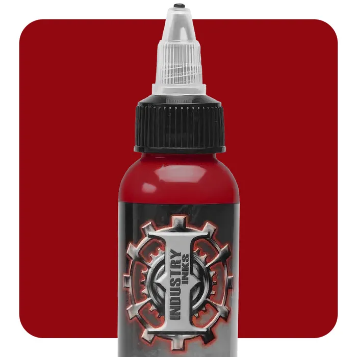Crimson Red Industry Inks Pick Size Industry Inks Vibrators