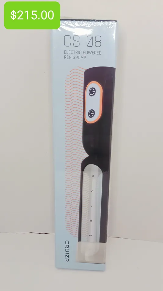 Cruzir Electric Penis Pump Pleasher Spot Male Sex Toys