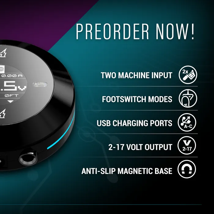 Darklab Male Sex Toys FK Irons Hover Touchless Tattoo Power Supply