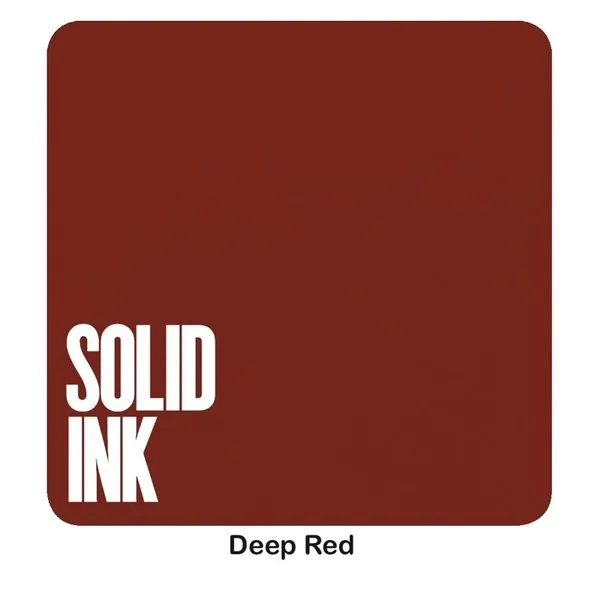 Deep Red Solid Ink Pick Size Solid Ink Vibrators