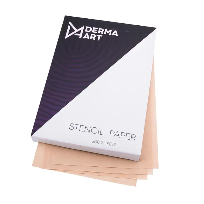 Derma Art Stencil Paper Box of 100 Sheets Derma Art Anal