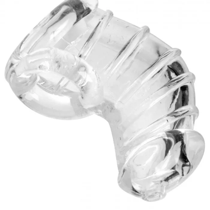 Detained Soft Body Penis Chastity Cage XR Brands Male Sex Toys