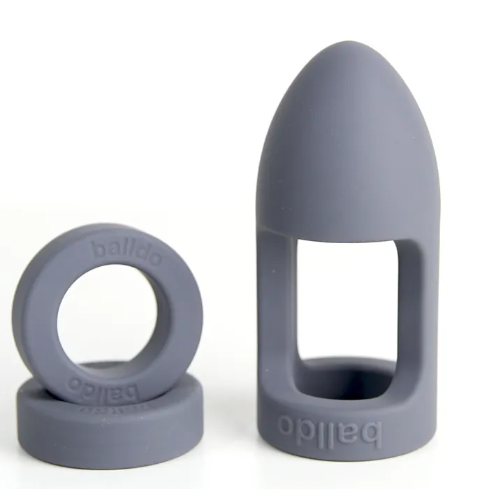 Dildos Balldo Balldo The Worlds First Ball Dildo Grey