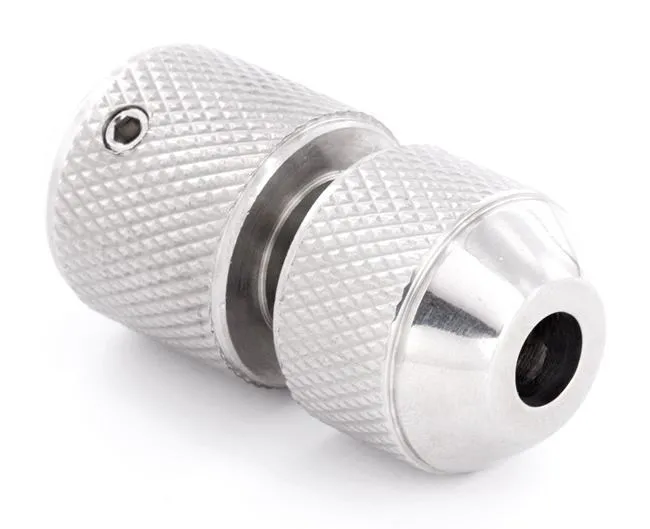 Dildos Precision EZ Auto Lock Stainless Steel Tattoo Knurled Grip