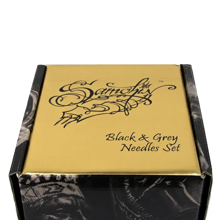 Dmitriy Samohin Black Gray Works Cartridge Needle Set Kwadron Anal