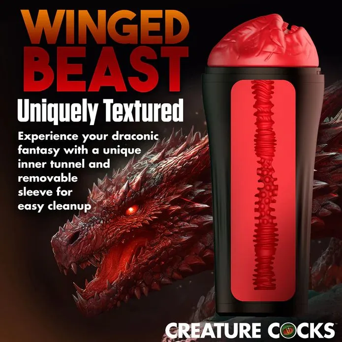Dragon Snatch Stroker Fantasy Role Play Stroker XR Brands Male Sex Toys