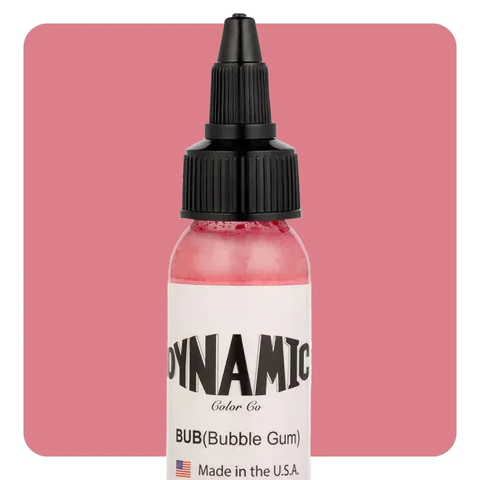 Dynamic Dynamic Bubble Gum Tattoo Ink 1oz Bottle Vibrators