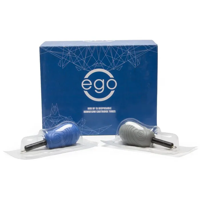EGO Vibrators Ego Hawkflow Disposable Hawk Cartridges in Blue Box of 15 Tubes EGO Vibrators Ego Hawkflow Disposable Hawk Cartridges in Blue Box of 15 Tubes